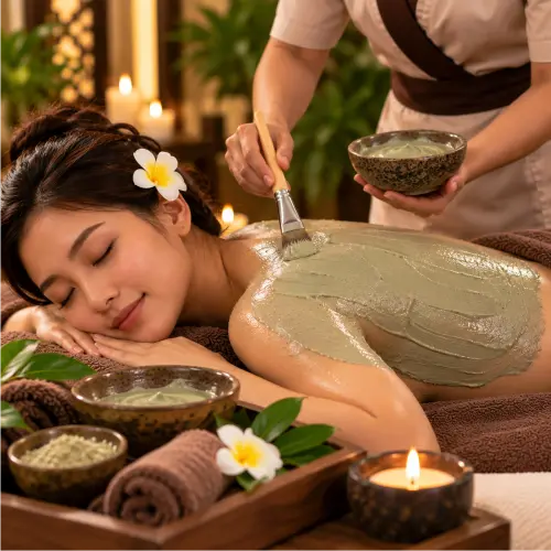 Body Mask treatment at D'Bintan Salon Day Spa