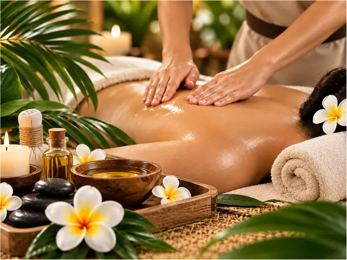 Tropical Massage treatment at D’Bintan Spa